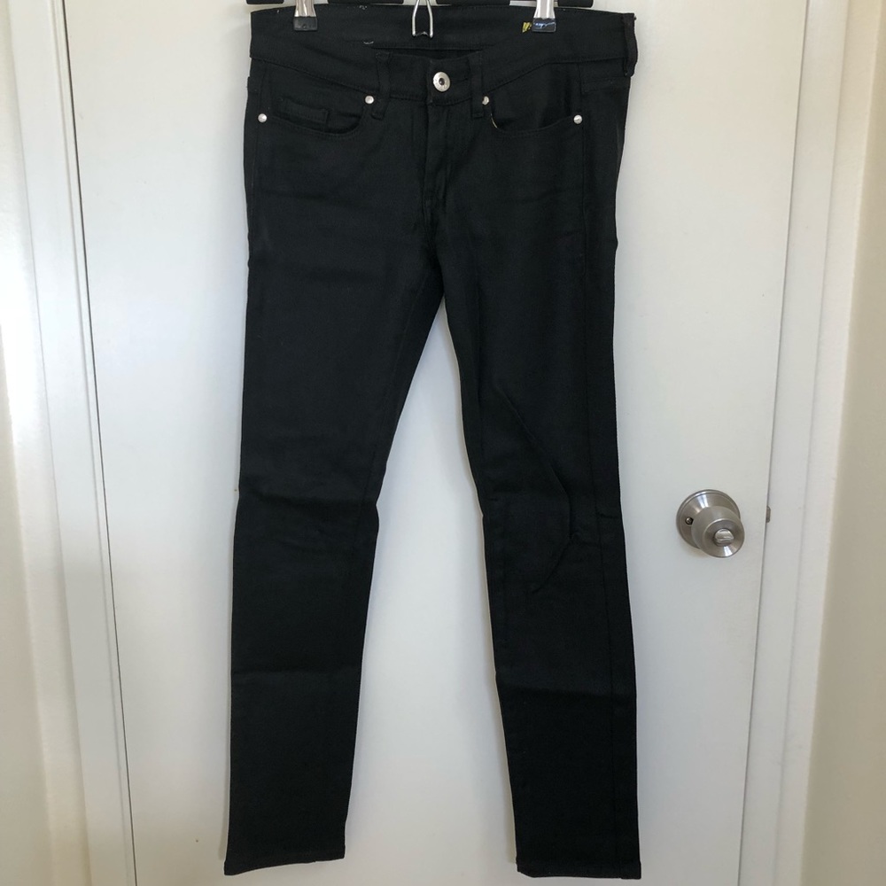 Blank NYC Coated Black Jeans